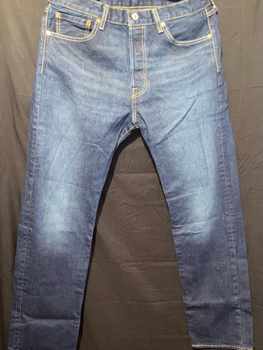 Levi's Men's Relaxed Straight Dark Blue Jeans